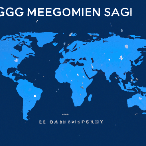מפת עולם המדגישה מדינות המאמצות ESIM ו-5G
