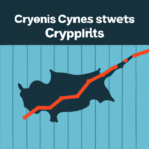 איור של תרשים צמיחה פיננסית המראה את פוטנציאל ההשקעה בקפריסין הטורקית.